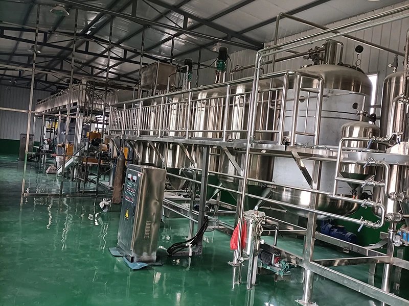 菜籽及各种植物油一级精炼设备