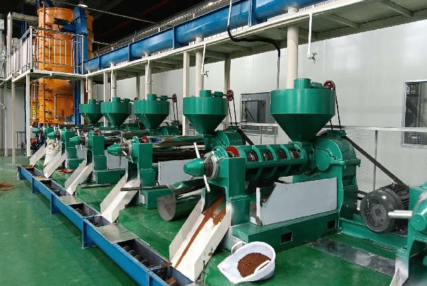 菜籽油榨油设备生产线