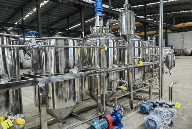 花椒籽油精炼设备生产线