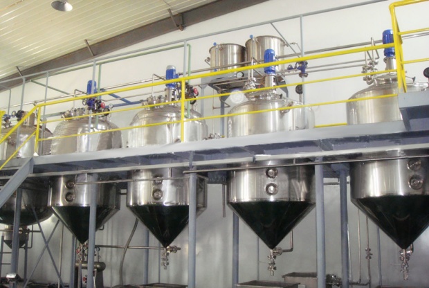 鱼油精炼设备生产线